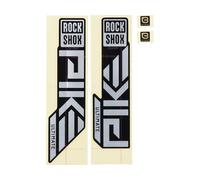 RockShox Set d'Autocollants Decal Kit pour Pike Ultimate àpd Modèle 2023 gris universal