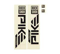RockShox Set d'Autocollants Decal Kit pour Pike Ultimate àpd Modèle 2023 noir universal