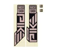 Kit Autocollant Fourche Brochet Ultimate 27.5/29 Cuivre Mat/Noir Poli