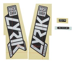 RockShox Set d'Autocollants pour Lyrik Ultimate Modèle 2021 universal