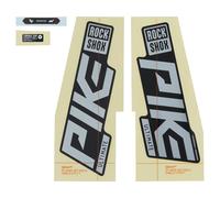 Rockshox Pike Ultimate 27.5´´/29´´ 2021 Decal Kit Noir