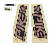 RockShox Set d'Autocollants pour Pike Ultimate Modèle 2021 universal