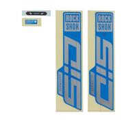 RockShox Set d'Autocollants pour SID Ultimate Modèle 2021 bleue universal