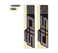 RockShox Set d'Autocollants pour SID Ultimate Modèle 2021 universal