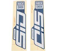 Rockshox Sid 35 Mm Ultimate 29'' D1+ 2024+ Set d'autocollants Argent Argent One Size