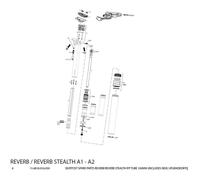 Rockshox Tube Ifp Reverb/reverb Stealth Spacer Noir 100 mm