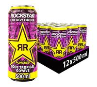 Rockstar Energy Drink - Goût Tropical Goyave 50cl - Lot de 12