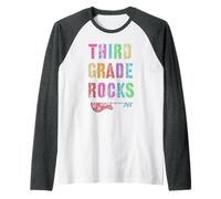 Rockstar Étudiant de 3e Grade Manche Raglan