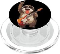 Rockstar Guitare électrique Paresseux Solo Punk Metal Pop Graphic PopSockets PopGrip pour MagSafe