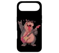 Rockstar Hippo Guitare électrique Solo Punk Metal Graphic Sharp Coque pour iPhone Air