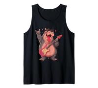 Rockstar Hippo Guitare électrique Solo Punk Metal Graphic Sharp Débardeur