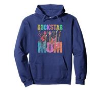 Rockstar Maman Rockin' Mommy Squad Anniversaire Sweat à Capuche