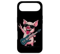 Rockstar Pig Guitare électrique Solo Punk Metal Mood Graphic Coque pour iPhone Air