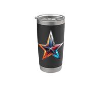 RockStar Que tous tes vœux se réalisent Divine Star Love All Gobelet isotherme en acier inoxydable double paroi