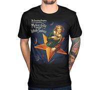 Rockstar The Smashing Pumpkins Men's Mellon Collie and The Sadness Tee T-Shirt Fashion Short Sleeve Men's Funny Black
