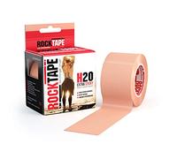 RockTape Rock Tape H20 Bande de kinésiologie Beige 5 cm x 5 m Unisex-Adult, 5cm x 5cm