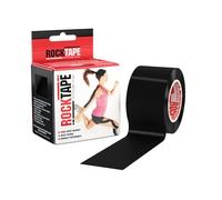 RockTape Mixte Noir RockTape bande Kinésiologique Mixte Adulte Black 5cmx5m, Noir avec logo, Rouge union jack, Beige, Rose, Bleu, Noir, 5cm x 5m Roll EU