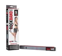 RockTape Rockband Flex Bande de Résistance pour Flexibilité, Renforcement Musculaire et Mobilité, Light, Gris