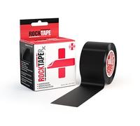 RockTape RX Unisex Uncut STD Kinesiology Tape (5cm x 5m Roll) - Elastic Therapeutic Tape for Rehab & Posture Training - Gentle Adhesive + Sensitive Skin Physio Sports Tape for Athletes