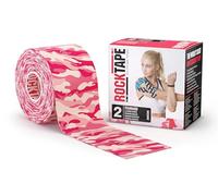 RockTape Tape Bande de Taping Standard 5 cm x 5 m, RT00130, Rose Unisex-Adult, Camo Pink, 5cm x 5cm