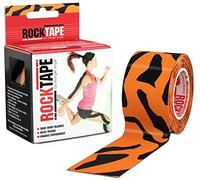 RockTape Kinesiology Tape, Elastic & Adhesive Tape, Muscle Recovery, Tiger, 5cm x 5m/2" x 16.4'