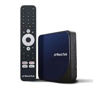 RockTek G2 Android TV Box - 4K Ultra HD, CPU Quad-Core S905X4-K, 4GB RAM, 64GB Storage, Wi-FI 6, Bluetooth 5.0, HDMI 2.1, USB-C, Android TV 11 OS