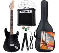 Rocktile Banger's Power Pack SET guitare électrique, 7 pièces Black