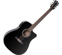 Guitare Classique Electro Acoustique Dreadnought 6 Corde EQ Pickup 3 Bandes Noir
