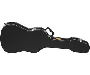 Rocktile Étui Guitare Deluxe E-Guitare - Similicuir, Doublure Douce, Compartiment Intégré, Poignée, Fermeture À Clé - Dimensions Intérieures (LxPxH) : 104,5 x 35 x 8 cm - Noir
