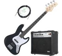 Rocktile Fatboy II BK Basse Électrique Black SET inkl. Soundking Ampli de Basse + Câble