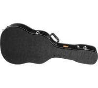 Rocktile Housse De Guitare 4/4 Deluxe (pour Guitare Western, Guitare Classique et Guitare Acoustique, Compartiment intérieur intégré Verrouillable) Noir