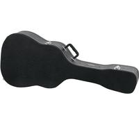 Rocktile Housse Guitare 12 Cordes Western, Housse robuste, Forme cintrée | Adaptée aux guitares western 12 cordes, Rembourrage épais, Poche intérieure intégrée, Verrouillable, Avec clé, 5 x 43 x 13 cm