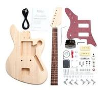 Kit DIY Rocktile JAG Guitare Électrique - Kit "Do-it-yourself" Style JAG - Corps : Paulownia - Manche : Érable vissé - Touche : Blackwood