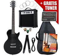 Rocktile L-Pack guitare électrique Black incl. ampli, housse, accordeur, câble, sangle