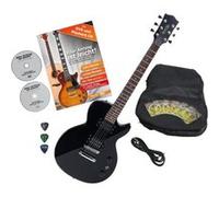 Rocktile LP-100 BL Guitare électrique Black avec accessoires G