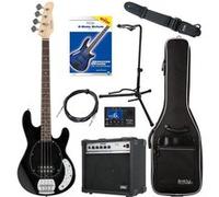 Rocktile MB-4 BK Basse électrique noir Set de suêr