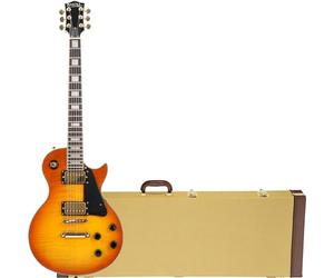 Rocktile Pro L-200OHB Guitare Électrique Orange Honey Burst Set Avec Étui | Modèle: L-200OHB, Série: Rocktile Pro, Poids: env. 3, 9 kg, Nombre de cordes: 6, Orientation: droitier, Corps, Corps: acajou