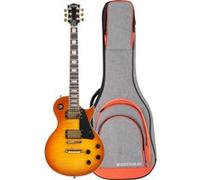 Rocktile Pro L-200OHB Guitare Électrique Orange Honey Burst Set avec Housse