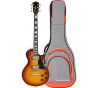Rocktile Pro L-200OHB Guitare Électrique Orange Honey Burst Set avec Housse