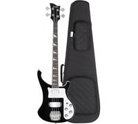 Rocktile Pro RB-400B Blackbird E-Bass Set Gigbag Noir, Basse Électrique