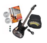 Rocktile Pro ST60-SK Guitare électrique Skull a...