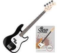 Rocktile Puncher Basse Électrique Noir, SET avec Notes + CD (en allemand) G