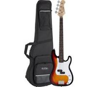 Rocktile Puncher E-Bass Sunburst Set incl. Étui Léger