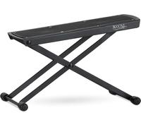 Rocktile Repose-Pied Guitare Noir, Repose-pied métallique robuste