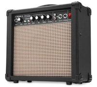 Rocktile Scream 15 Ampli de guitare mini combo - Amplificateur 15 watts, 2 canaux - Portable, entrée AUX pour MP3/CD, égaliseur 3 bandes, prise casque