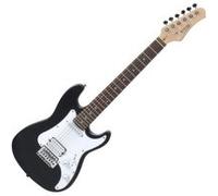 Guitare Electrique 3/4 Débutant Enfant Junior 8-14 An Palissandre Humbucker Noir