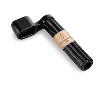 Rocktile SW-100 Manivelle à Cordes pour Guitare, Poids: 15 g, Couleur: Noir | Manivelle pour changement rapide des cordes, Inclus extracteur de chevilles, Pour mécaniques jusqu'à 23 x 10 mm