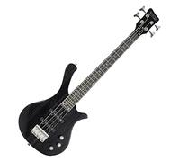 Rocktile TB-4 MBK Traveler E-Bass - Basse électrique 4 cordes au format voyage - Corps : Aulne, Manche : Érable - Touche : Technical Ebony - 2 micros Single Coil - Noir Mat