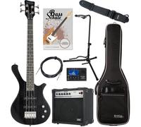 Rocktile TB-4 MBK Traveler E-Bass Matte Black Super Set