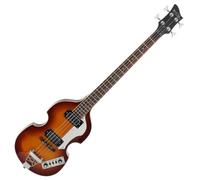 Basse Guitare Electronique Hollow-Body 22 Frettes 4 Cordes Vintage Sunburst